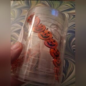 Halloween Décor Bundle Candle Cupcake Bake Holders & Pumpkin Lights Hand Towel